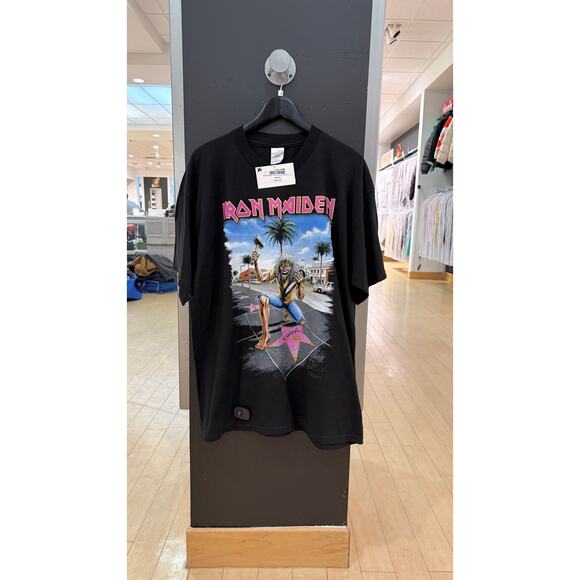 2008 Iron Maiden Vintage The Forum LA Concert Los Angeles Tour Tee Shirt NWOT